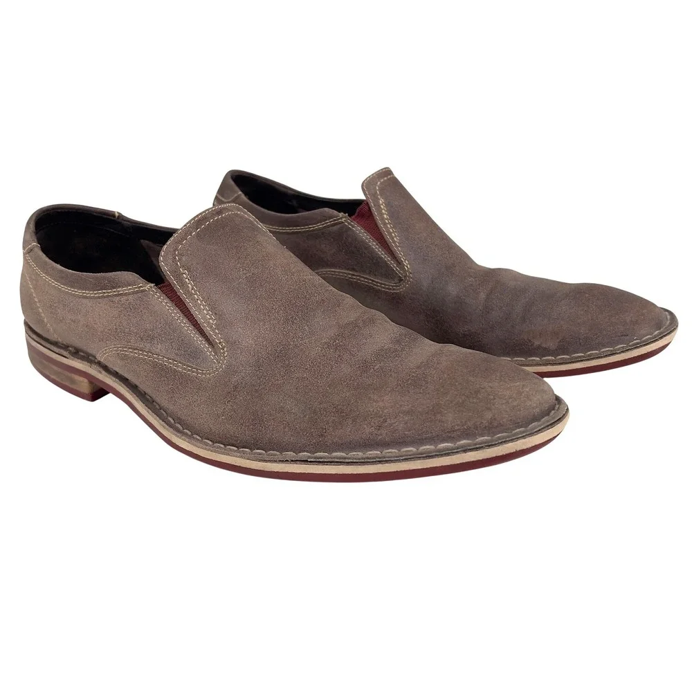 Vintage Cole Haan Nike Era Mens Brown Leather Venetian Slip On Loafer Y2K 11 M